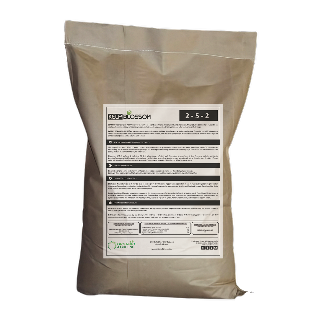 KelpBlossom™ SG 2-5-2 Granular Organic Fertilizer